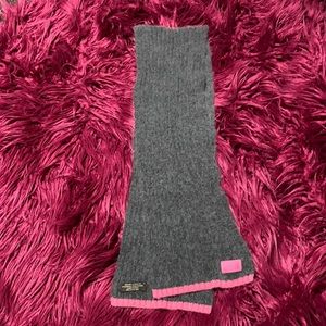 Coach wool/rayon/angora/cashmere scarf